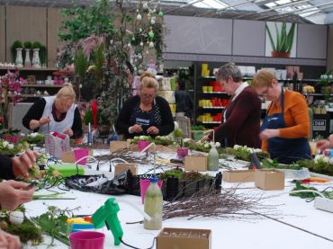 Bloemschik workshop Pasen