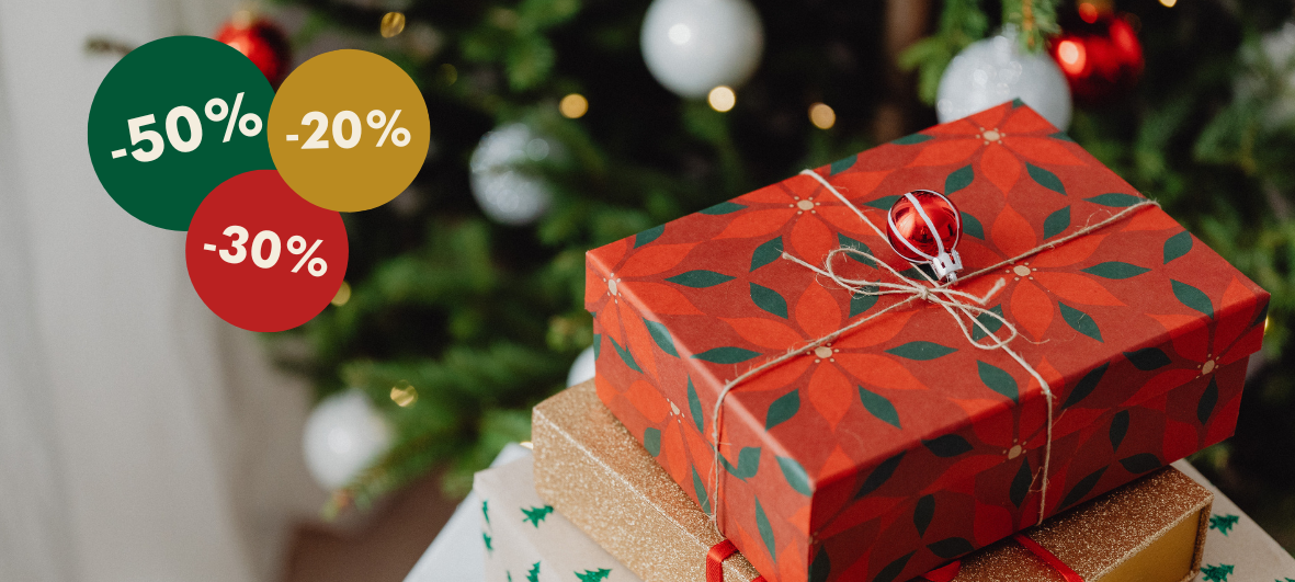Geniet van korting op je kerstartikelen!