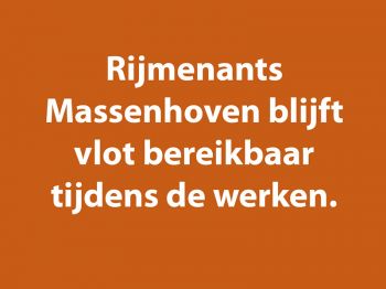 Onze winkel in Massenhoven blijft bereikbaar