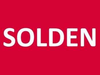 Solden van 03/01 t/m 31/01