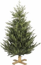 arkansas dark green pe hinged wooden lb base 152cm
