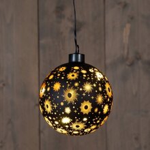 bal glas zwart/kosmos d10cm ww bo