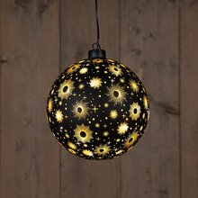 bal glas zwart/kosmos d15cm ww bo