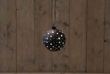 bal glas zwart/ster 10l/d12cm ww bo
