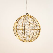 bal metaal 200led fl. d18cm cw - afbeelding 1