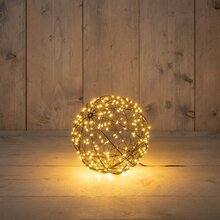 bal metaal 200led fl. d18cm cw - afbeelding 2