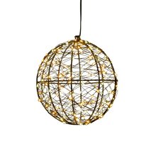 bal metaal 200led flash d18cm cw/ww - afbeelding 1