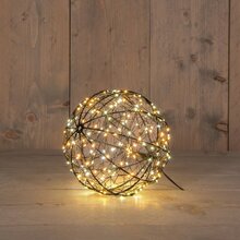 bal metaal 200led flash d18cm cw/ww - afbeelding 2