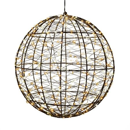 bal metaal 500led flash d35cm cw/ww - afbeelding 1