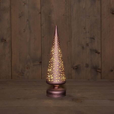 boom glas brons/ster h30cm wwit