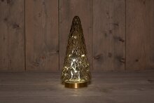 boom glas h28.5cm amber/gd bo