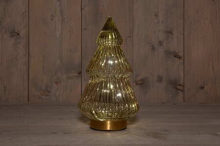 boom glas h28.5cm amber/gd bo