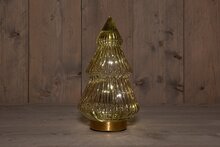 boom glas h28.5cm amber/gd bo