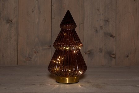 boom glas h28.5cm bordeaux/gd bo