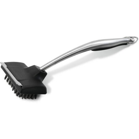 borstel twee-koppig inox