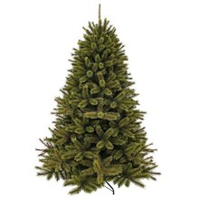 forest frosted pine x-mas tree green h260xd168cm - afbeelding 1