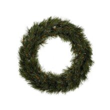 forest frosted wreath green d45cm - afbeelding 1