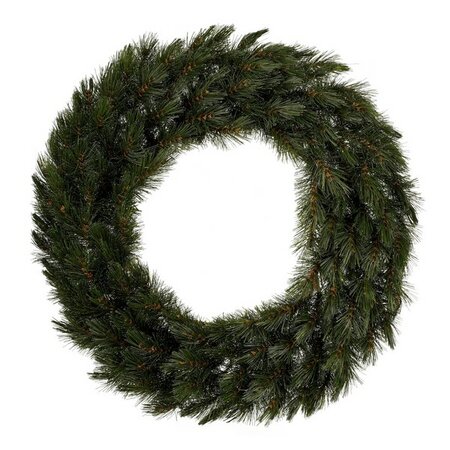forest frosted wreath green d60cm - afbeelding 1