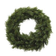 forest frosted wreath green d60cm - afbeelding 2