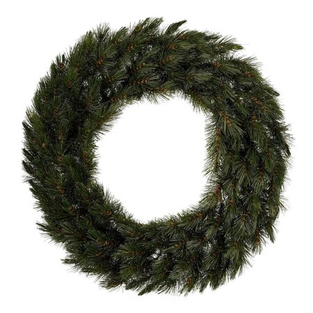forest frosted wreath green d60cm - afbeelding 1