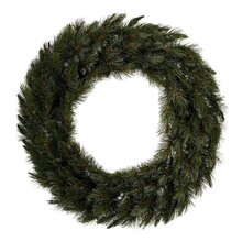 forest frosted wreath green d60cm