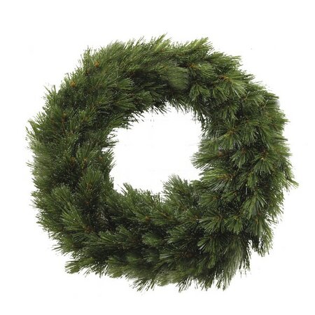 forest frosted wreath green d90cm - afbeelding 1