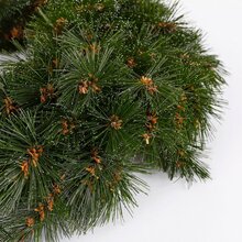 forest frosted wreath green d90cm - afbeelding 3