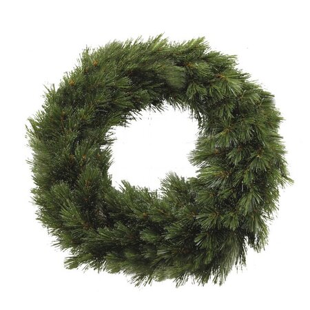 forest frosted wreath green d90cm - afbeelding 1