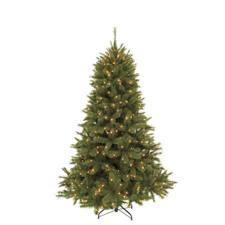 forest frosted x-mas tree led d green h215xd140cm