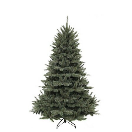 forest frosted x-mas tree newgrowth blue h215xd140cm - afbeelding 1