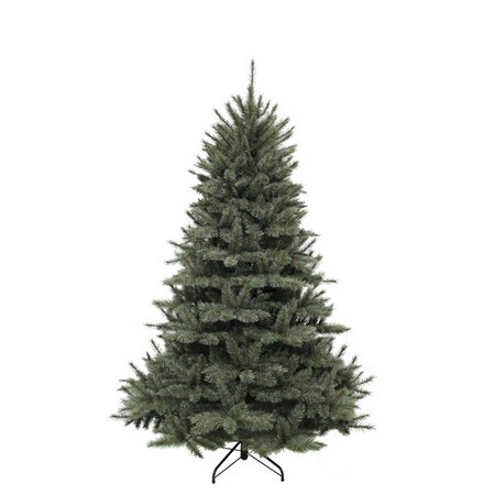 forest frosted x-mas tree newgrowth blue h215xd140cm - afbeelding 1
