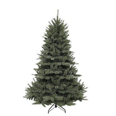 forest frosted x-mas tree newgrowth blue h230xd157cm - afbeelding 1
