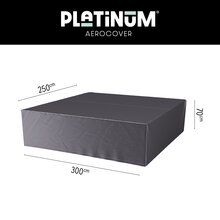 free-arm parasol cover h260x55/60 anthracite