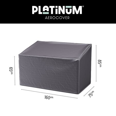 garden bench cover 160x75x65/85 anthracite