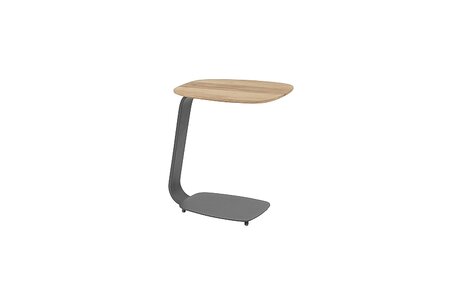 gentle support table teak anthracite