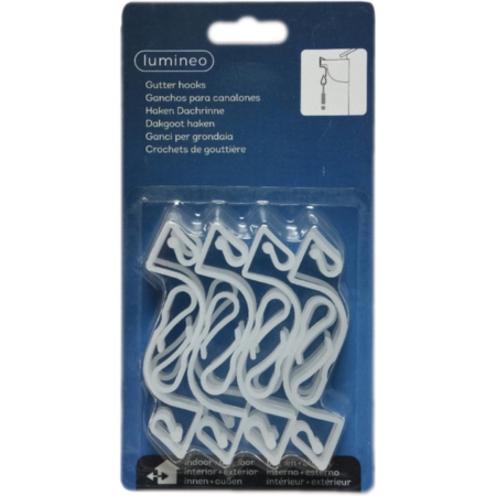 goothaakjes plc l2b7h1cm wit 16st