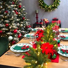 grande fir garland h274cm 100l  transfo - afbeelding 3