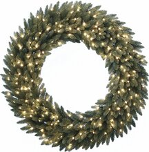 grande fir wreath d91cm 150l transfo