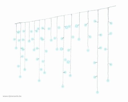 icicle twinkle led 1100cm-259l k.wt
