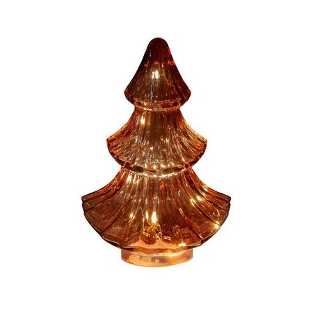 kerstboompje 10led 24x15.5cm bordx - afbeelding 1