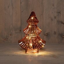 kerstboompje 10led 24x15.5cm bordx - afbeelding 2