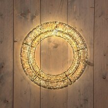 krans metaal 1400led d48cm cw/ww - afbeelding 2