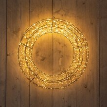 krans metaal 1800led 58x12cm cw - afbeelding 2