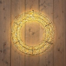 krans metaal 1800led 58x12cm luxery - afbeelding 2