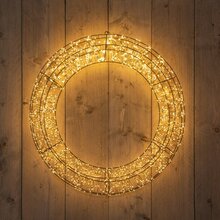 krans metaal 2400led 70x12cm cw - afbeelding 2
