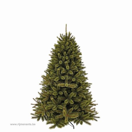 forest frosted pine x-mas tree green h185xd130cm - afbeelding 1