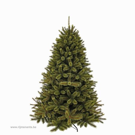 forest frosted pine x-mas tree green h215xd140cm - afbeelding 1