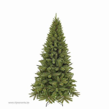 forest frosted x-mas tree slim green h215xd117cm