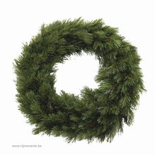 forest frosted wreath green d45cm - afbeelding 2