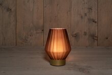 lamp glas d12h17cm bordeaux/gd bo